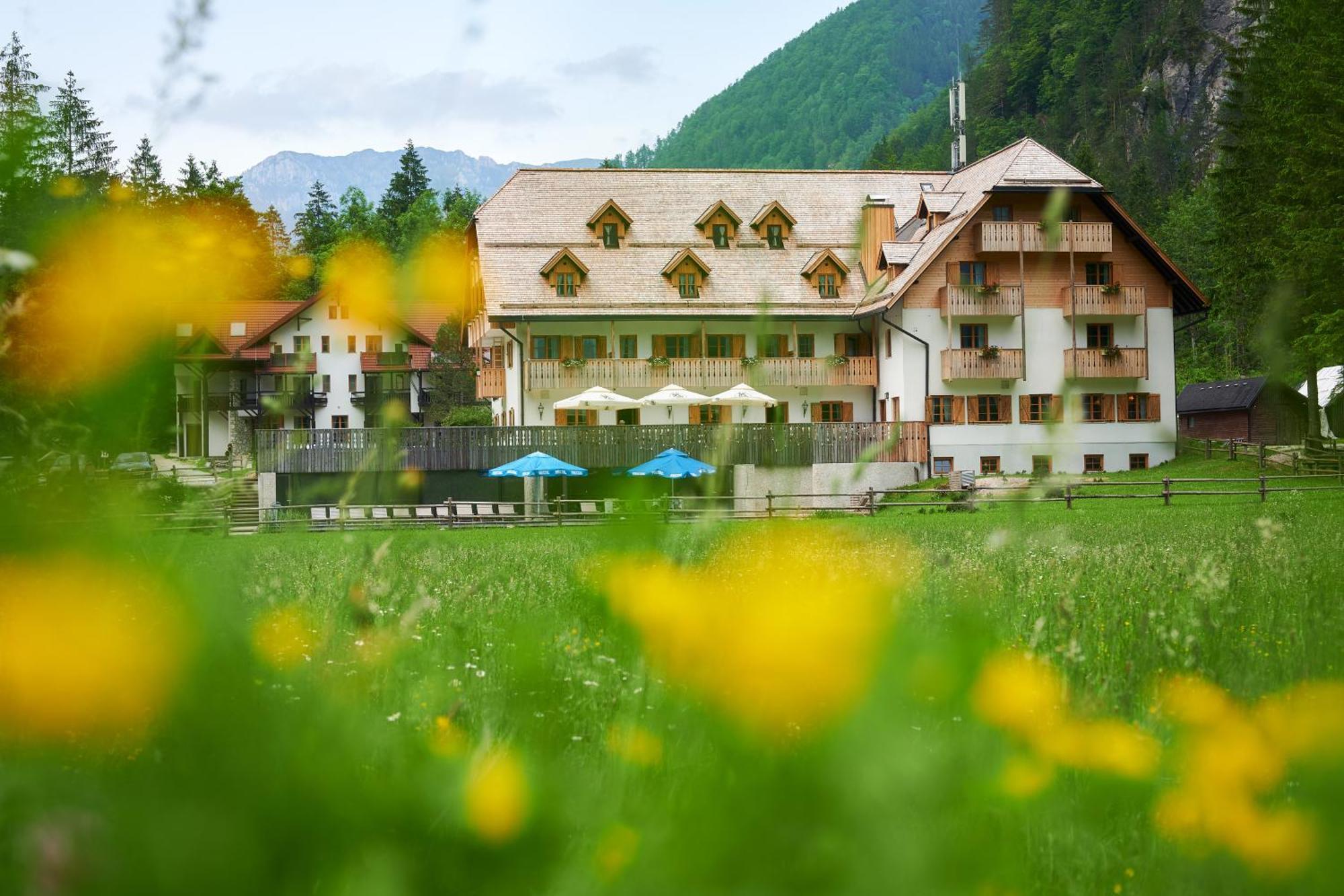 Hotel Plesnik Logarska Dolina Solčava Eksteriør bilde